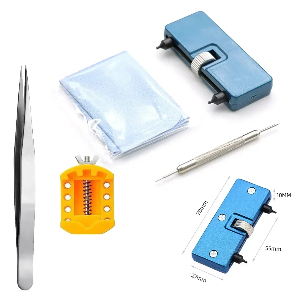 3-in-1-Set Uhr Batterie Ersatz Kit Schraubens chl üssel Rücken entferner drehen offene Abdeckung Gehäuse öffner Armbanduhr zurück Wartungs entferner Image