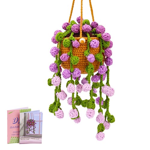 Kit di Uncinetto per Principianti Kit di Uncinetto Avviamento per Completi Principianti Adulti Kit di Uncinetto e Maglieria con Video Tutorial Passo-Passo Regalo di San Valentino