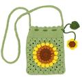 kit all'uncinetto per principianti borsa tote a forma di margherita kit fai da te per lavorare a maglia borsa tote a forma di margherita con tutorial video passo dopo passo kit all'uncinetto per