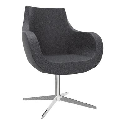 fm Büromöbel Sessel »Pirum« schwarz, 71x90x48 cm Image