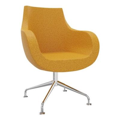 fm Büromöbel Sessel »Pirum« mit eingebauter Rückholfeder orange, 71x94.5x48 cm Image