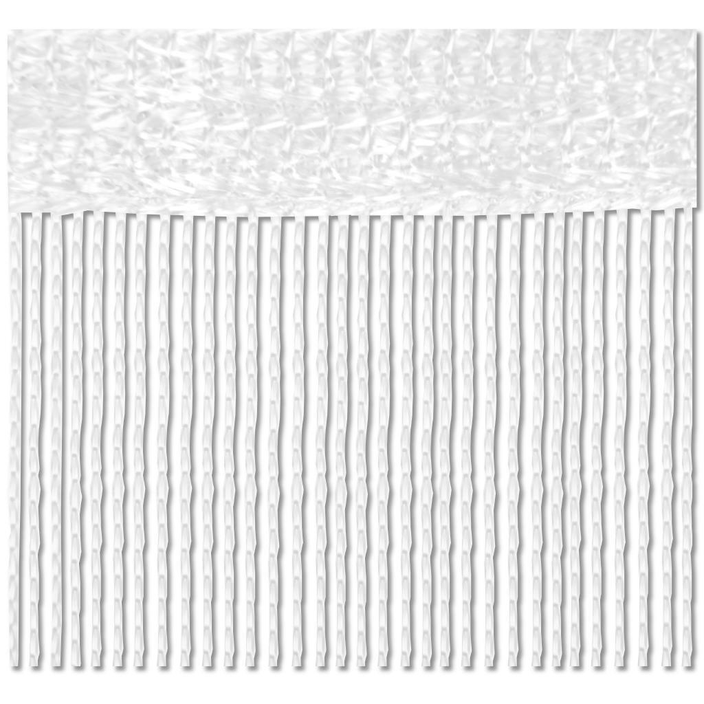 Bestlivings Fadenvorhang 140x240 weiß - perlweiß Image