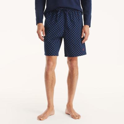 Nautica Men's Printed Sleep Short Peacoat, S