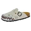 Clog LICO "Clog Bioline Clog Kids", Gr. 34, grau, Synthetik, Schuhe Clog