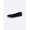 Ballerina CASUAL LOOKS, Damen, Gr. 41, schwarz, Textil, modisch, Schuhe