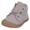 Lauflernschuh PEPINO BY RICOSTA "Cory 50 WMS: Mittel", Kinder, Gr. 19, grau (kies), Leder, casual, Schuhe, Schnürschuh mit WMS-System, Leder, Größenschablone zum Download