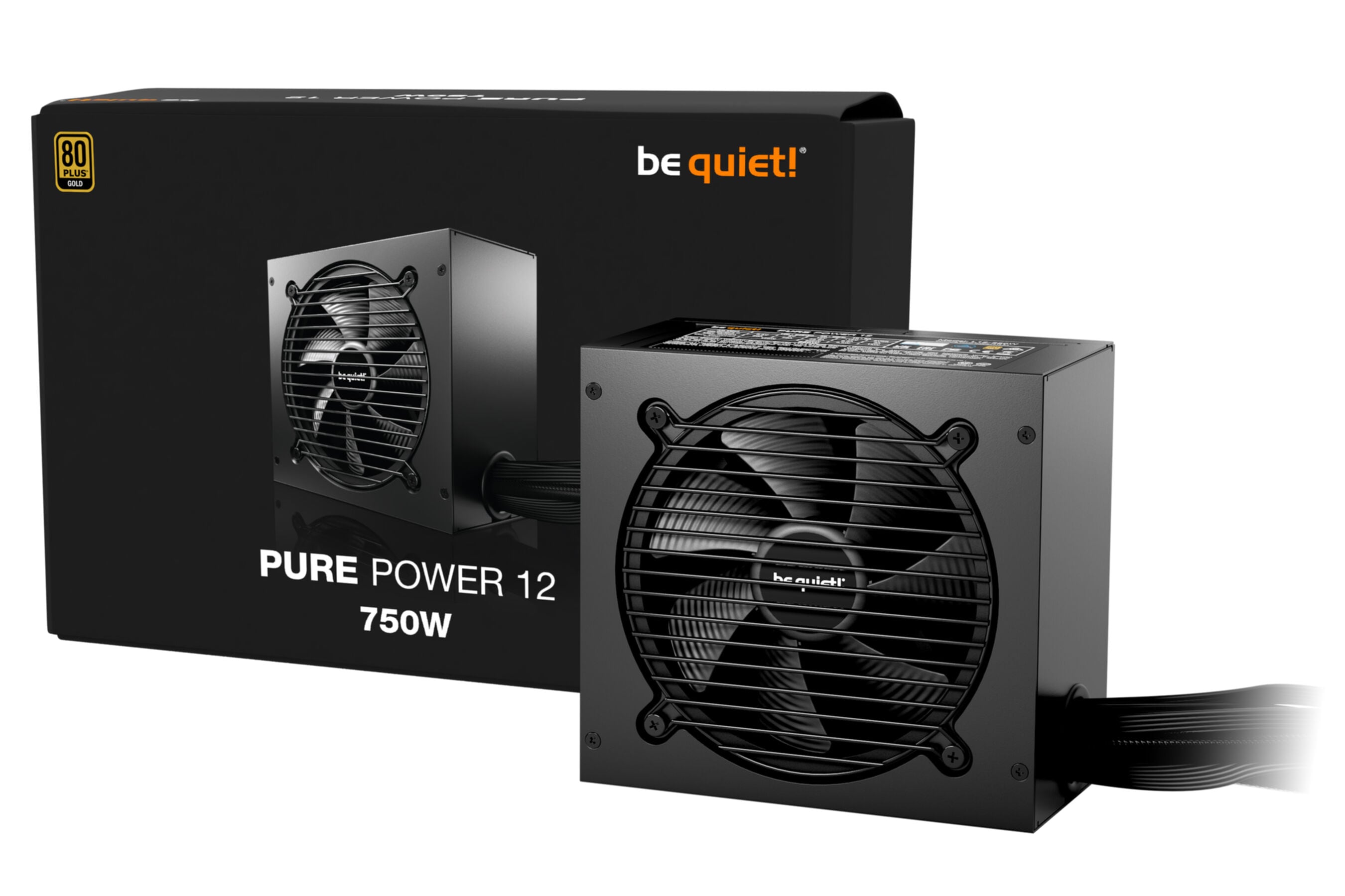 BE QUIET Netzteil "PURE POWER 12 750W", schwarz, B:21cm H:13,3cm T:32cm, Netzteile Image