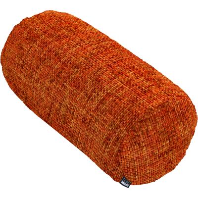 Nackenrollenbezug DONE. "Twist", orange (rust), B:22cm H:10cm L:50cm, Polyester, Polyester, Kissenbezüge, Geflochtene Optik Image