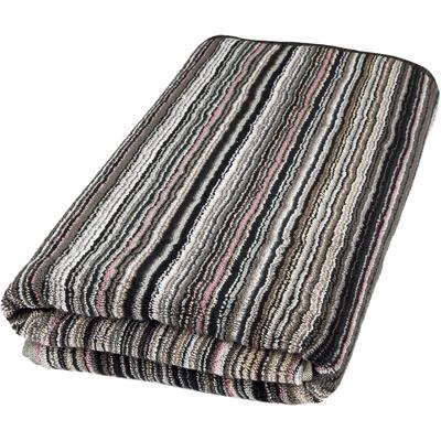 Saunatuch ROSS "Missoni-Serie", flanell, bunt, B:75cm L:200cm, Frottier, Baumwolle, Handtücher (Packung), aus feinster Baumwolle, dezente Streifen, Multifarben Image