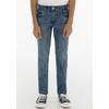 Skinny-fit-Jeans LEVI'S KIDS "LVB-510 SKINNY FIT JEANS", Jungen, Gr. 8/128 (134), N-Gr, blau (mid bue used denim), Denim/Jeans, Obermaterial: 80% Baumwolle, 19% Polyester, 1% Elasthan, casual, skinny fit, Jeans, for BOYS