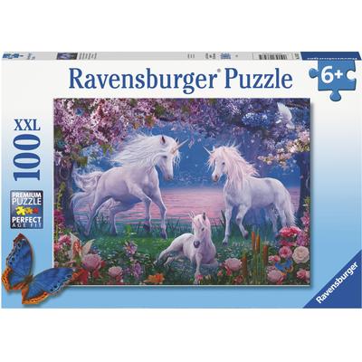 Puzzle RAVENSBURGER "Bezaubernde Einhörner", bunt, Puzzles, KinderB:49cm H:36cm, Made in Germany, B:49cm H:36cm Image