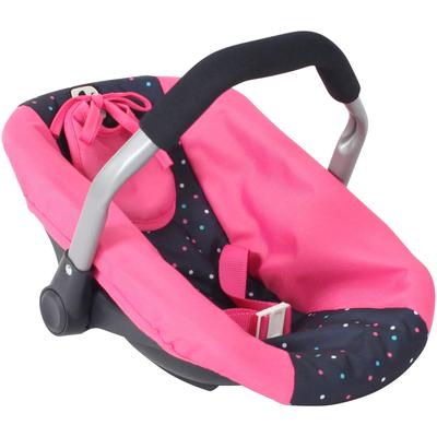 Puppen Autositz CHIC2000 "für Puppen bis Größe 50 cm", blau (konfetti), Puppenausstattungen, KinderB:31cm H:32cm T:45cm, Stahl, Polyester, Kunststoff, B:31cm H:32cm T:45cm
