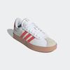 Sneaker ADIDAS SPORTSWEAR, Gr. 38, cloud weiß, preloved scarlet, gold metallic, Synthetik, Leder, sportlich, Schuhe, inspiriert vom Design des adidas samba