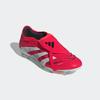 Fußballschuh ADIDAS PERFORMANCE "PREDATOR PRO FOLD-OVER TONGUE FG", Gr. 45, rot (lucid rot, cloud weiß, core schwarz), Synthetik, sportlich, Schuhe