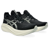 Laufschuh ASICS "GEL-NIMBUS 27", Gr. 44,5, schwarz, lake grau, Textil, sportlich, Schuhe