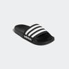 Badesandale ADIDAS SPORTSWEAR "SHOWER ADILETTE", Gr. 32, schwarz-weiß (core schwarz, cloud weiß, core schwarz), Synthetik, sportlich, Schuhe
