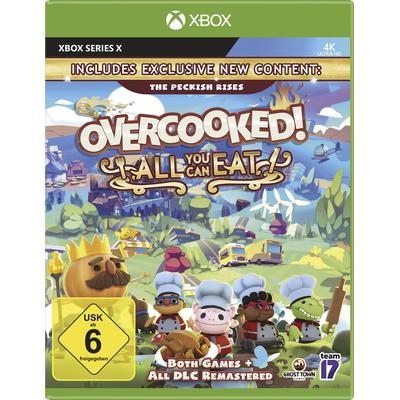 XBOX ONE Spielesoftware "Overcooked All You Can Eat", bunt, Xbox Series X, Games