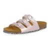 Pantolette LICO "Pantolette Bioline Sensation", Gr. 33, rosa, Synthetik, Schuhe