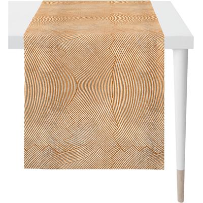 Tischläufer APELT "5470", orange, B:48cm L:140cm, Baumwolle, Polyester, Tischdecken Image