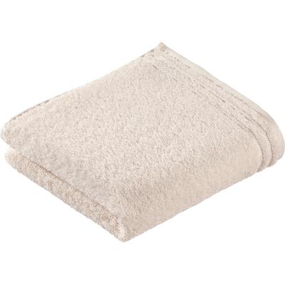 Badetuch VOSSEN "Calypso Feeling", weiß (ivory), B:50cm L:100cm, Walkfrottee, Obermaterial: 100% Baumwolle, Handtücher (Packung), mit schmaler Bordüre, aus 100% hochwerter Baumwolle, Vegan, einfarbig Image