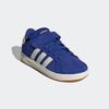 Klettschuh ADIDAS SPORTSWEAR "GRAND COURT 00S KIDS", Gr. 34, blau (semi lucid blau, sanftes weiß, gum10), Leder, Textil, sportlich, Schuhe, Design auf den Spuren des adidas Superstar