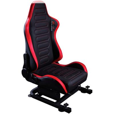 X ROCKER Gaming-Stuhl "XR Racing Chicane Rennsitz mit Sitzschienen für das XR Racing Rig", schwarz, Stühle