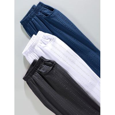 Bermudas CLASSIC BASICS, Damen, Gr. 44, Normalgrößen, weiß, 100% Polyester, unifarben, kurz, Hosen Image