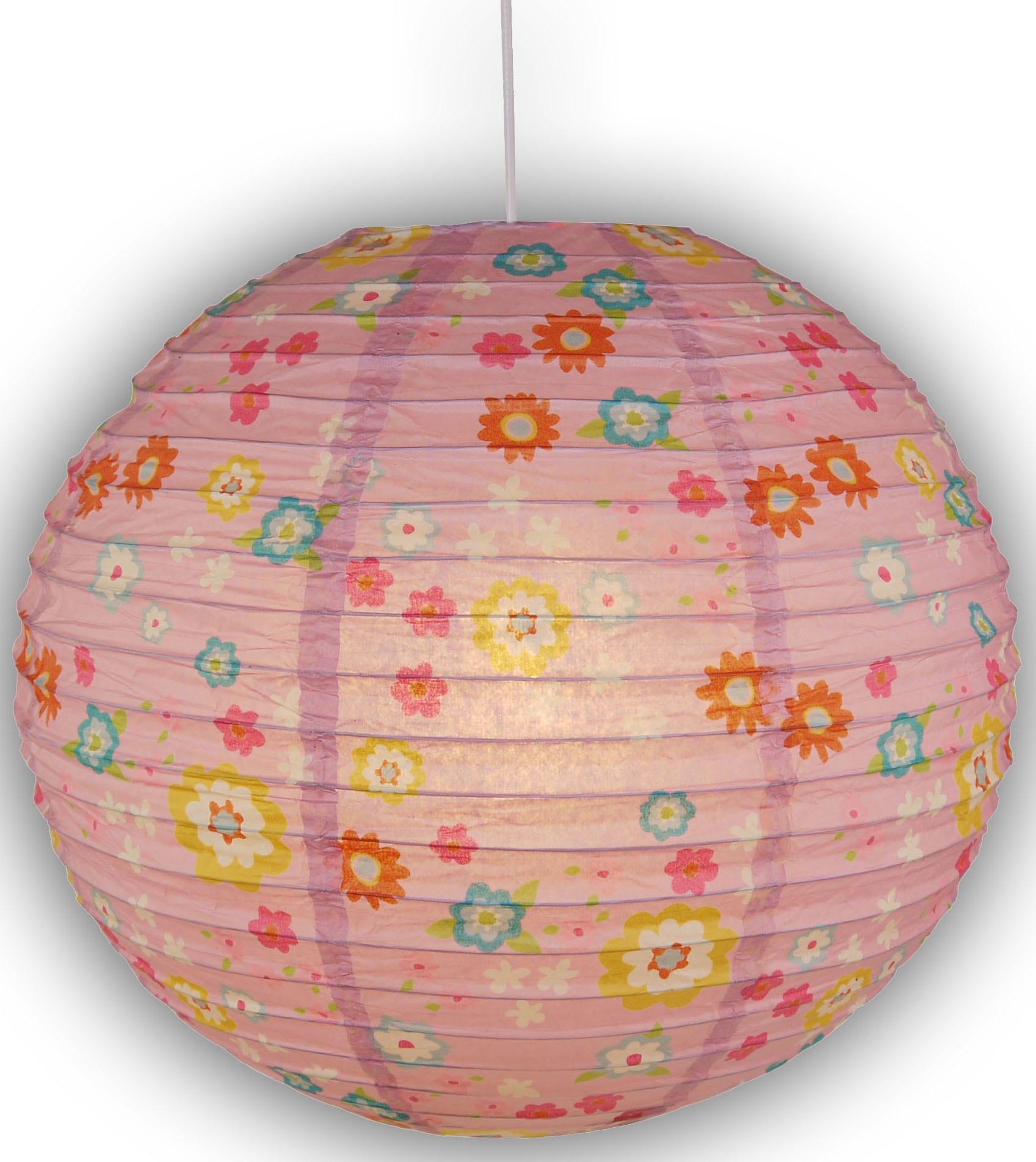 NIERMANN Hängeleuchte "Bungee Bunny", rosa, 1, Ø 40cm H: 40cm, 1 Stk., Leuchten, Papier-Pendelleuchte Bungee Bunny, Kinderlampe