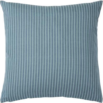 Dekokissen PAD "Fiora", blau (blau, gestreift), B:40cm L:40cm, Baumwolle, Dekokissen_Sitzkissen_Kissenhüllen, einzigartiges Design, Kissenhülle ohne Füllung, 1 Stück Image
