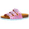 Pantolette LICO "Pantolette Bioline Kids", Gr. 33, rosa, Synthetik, Schuhe Pantolette Schlappen
