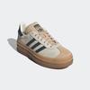 Sneaker ADIDAS ORIGINALS "GAZELLE BOLD", Gr. 43, cream weiß, night indigo, magic beige, Leder, sportlich, Schuhe, Topseller