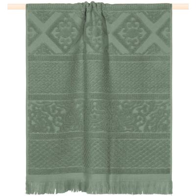 Handtuch PAD "Harlem", grün (olive), B:50cm L:100cm, Frottee, Frottee, Handtücher (Packung), Made in Europe Image