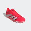 Fußballschuh ADIDAS PERFORMANCE "PREDATOR CLUB FG/MG", Gr. 44,5, rot (lucid rot, cloud weiß, core schwarz), Synthetik, sportlich, Schuhe