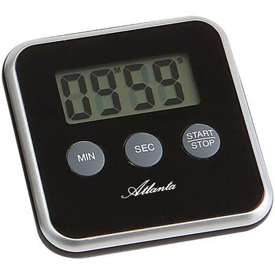 Kurzzeitmesser ATLANTA, schwarz, Wecker, Eieruhr, Küchentimer, Küchenaccessoire, digital