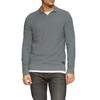 Strickpullover S.OLIVER, Herren, Gr. XXXL, grau (grau, schwarz), Strick, Obermaterial: 100% Baumwolle, mehrfarbig, casual, regular fit taillenbedeckt, Langarm Rippbündchen, Pullover, mit Polokragen