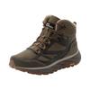 Wanderschuh JACK WOLFSKIN "TERRAVENTURE TEXAPORE MID M", Gr. 42,5, braun, beig, Textil, Synthetik, sportlich, Schuhe, wasserdicht