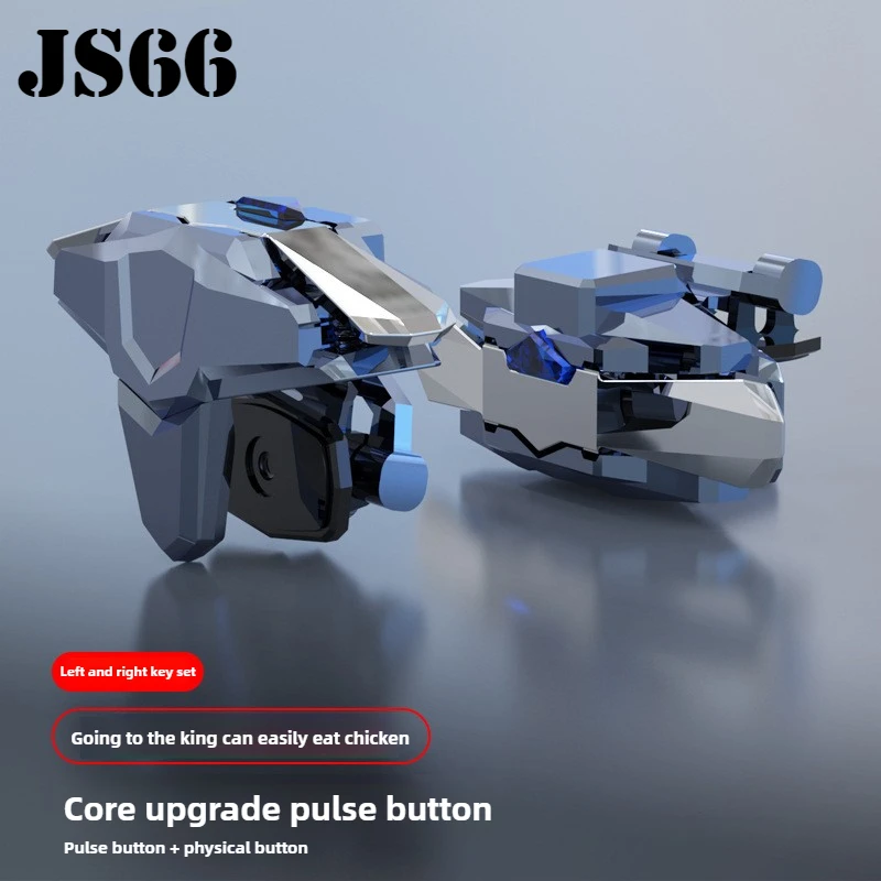 Contrôleur de jeu universel pour téléphone portable, JS66, tir de visée L1, R1, bouton de clé de jeu pour IOS, Android, manette de jeu, déclencheur fongique d'impulsion