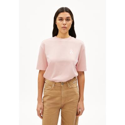 ICONIC Å TARJAA - Frauen Loose Fit T-Shirt - rose (Größe: L)