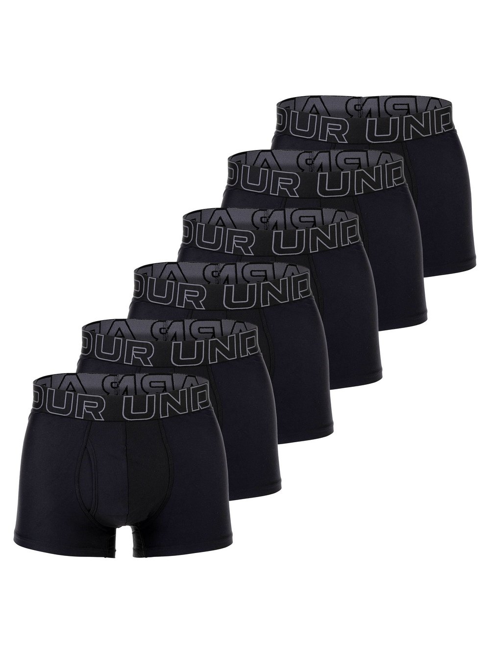 Under Armor Boxershort 6er Pack Herren schwarz, L Image