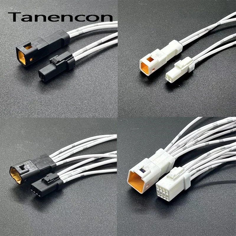 1 Set Auto JST Typ Wasserdichte Stecker Werkzeug Box 02T-JWPF-VSLE-S 02R-JWPF-VSLE-S 3 4 6 8 Pin Reinem Kupfer Draht Stecker JWPF-VSLE-D Image