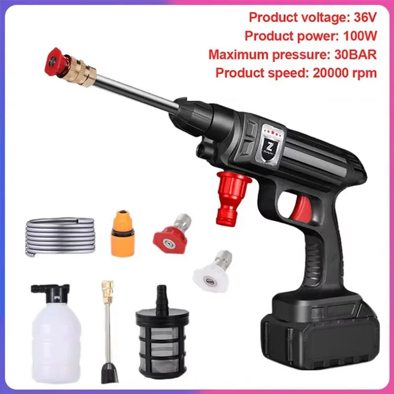 Garten Reinigung Waschmaschine Hochdruck Waschen Pistole Für Haushalt Auto Bewässerung Werkzeuge Für Makita 30Bar Cordless Ohne Batterie Kit