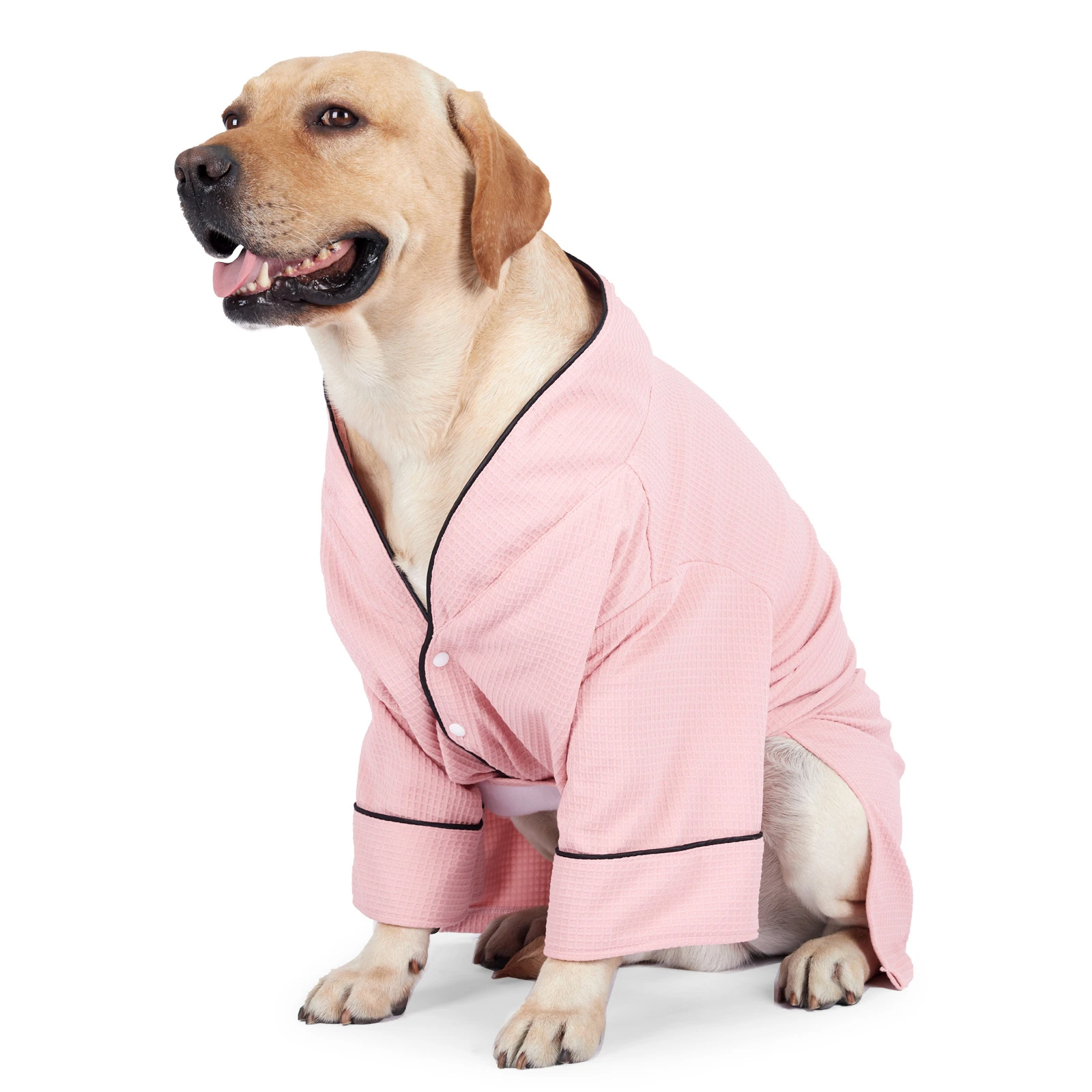 Hund Bademantel Mode Hund Pyjama saugfähiges Handtuch für kleine mittelgroße Hund Bademantel Nachthemd Hunde kleidung schnell trocknen access ori Image