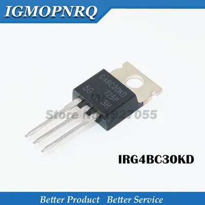 10 Stück G4BC30KD IRG4BC30KD TO-220 Feldeffektröhre 16 A / 600 V IGBT-Röhren sind von guter Qualität Image