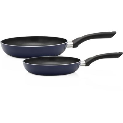 Pfannen-Set KRÜGER "Troja", blau, Pfannen, Ø 24/28 cm, Induktion Image