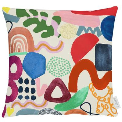 Kissenhülle APELT "6757", bunt, B:40cm L:40cm, Baumwolle, Obermaterial: 100% Baumwolle, Kissenbezüge Image