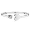 caï - Ring 925/- Sterling Silber Zirkonia weiß Ringe 1 ct Damen (19.99 € / 1 ct)