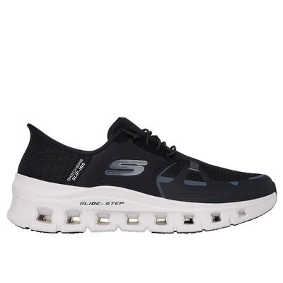 Skechers Men's Slip-ins Work Slip-Resistant: Glide-Step Pro Hands Free Slip-ins Sneaker | Size 13.0 | Black/Gray | Textile/Synthetic | Vegan