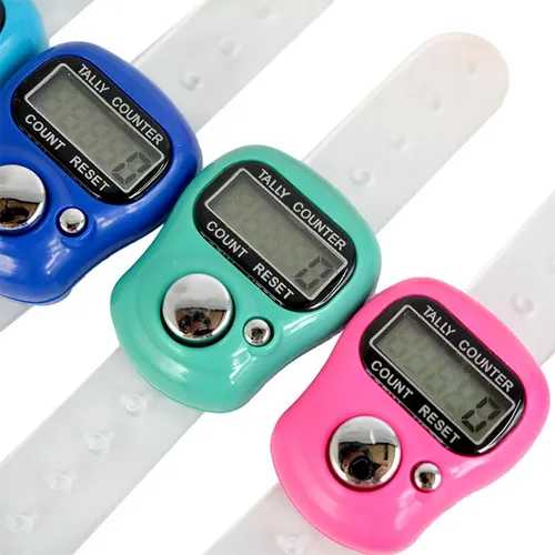 Mini compteur numérique d'anneaux à main, 1 pièce, écran LCD, compteur électronique de doigts W2F