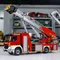 NEUE 1/14 RC Feuerwehrauto 4X2 Metall Chassis Elektrische Lift Leiter Feuerwehrauto Lkw ST8 Radio 2 geschwindigkeit RC Spielzeug Licht Sound System Modell