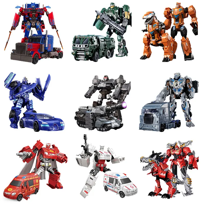Transformation Roboter Auto Spielzeug Transforming Dinosaurier One Step 2IN1 Action Figur Film Serie Roboter Verformung kind Geburtstag Geschenk